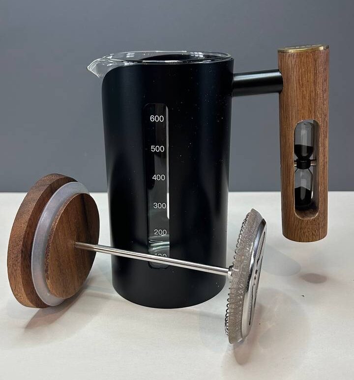 Presse française avec sablier