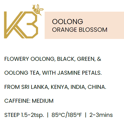 Oolong Fleur d'Oranger